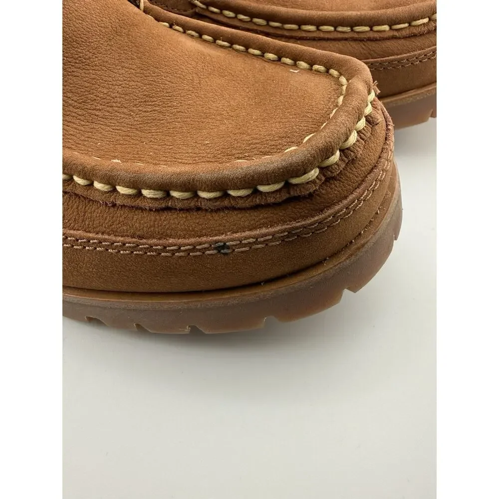 NWOB Ralph Lauren Polo Country Ranger Nubuck Tan Casual Hiker Boots Sizes 11